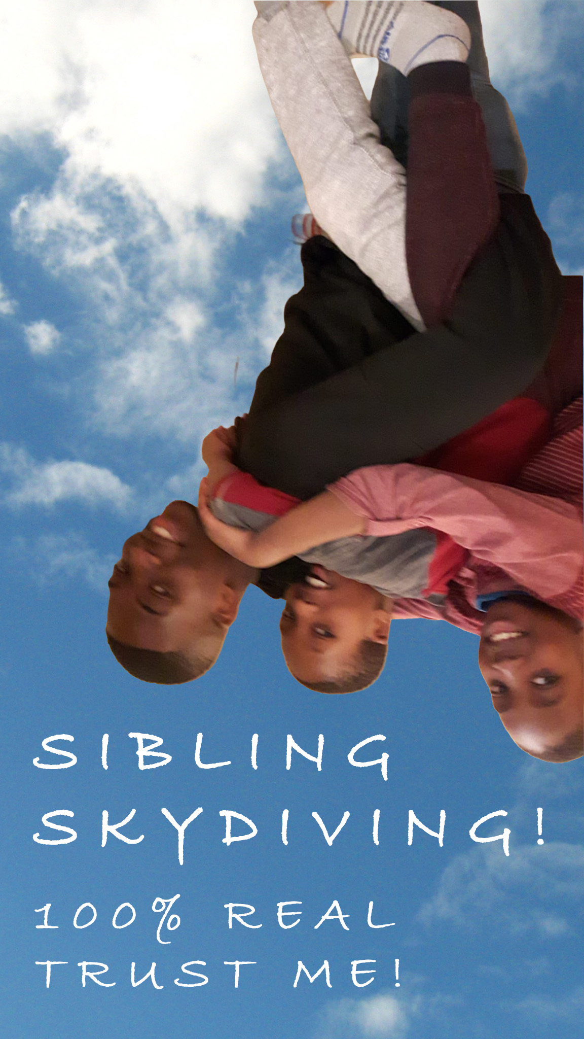 Edited photo of Ebrima and his brothers